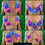 Thumbnail: Posing Suit - Colorful Ella Bikini
