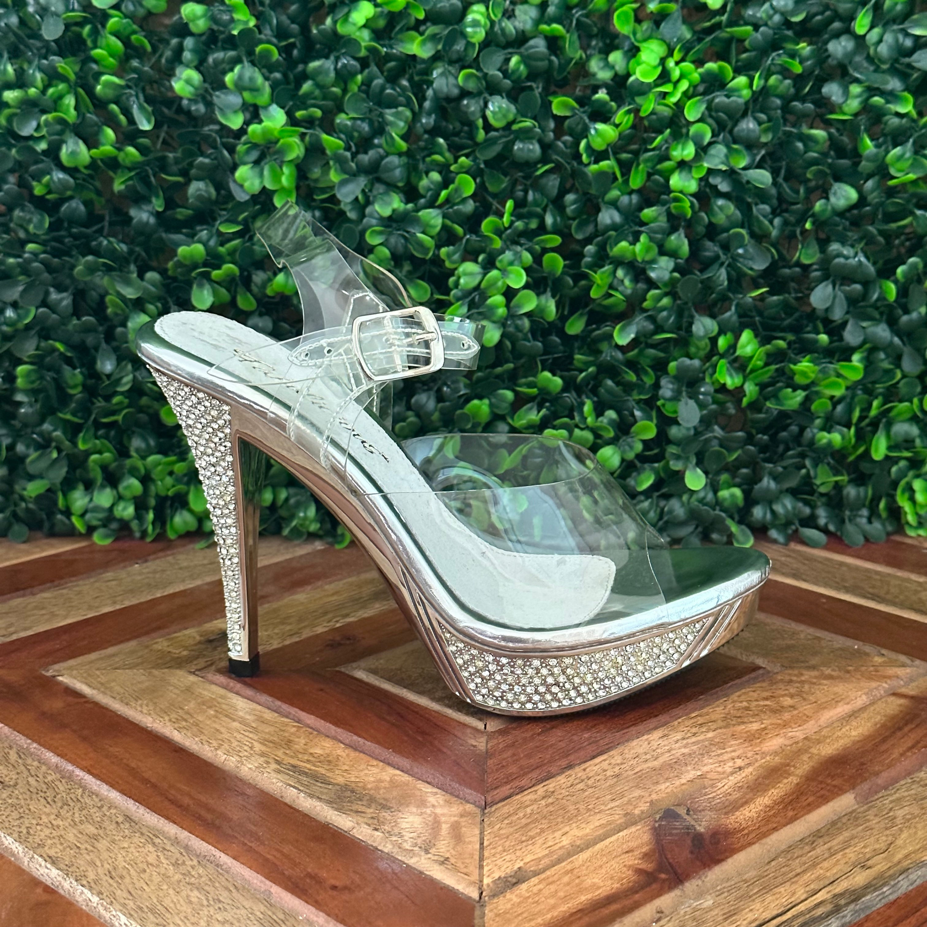 Ankle strap competition heels