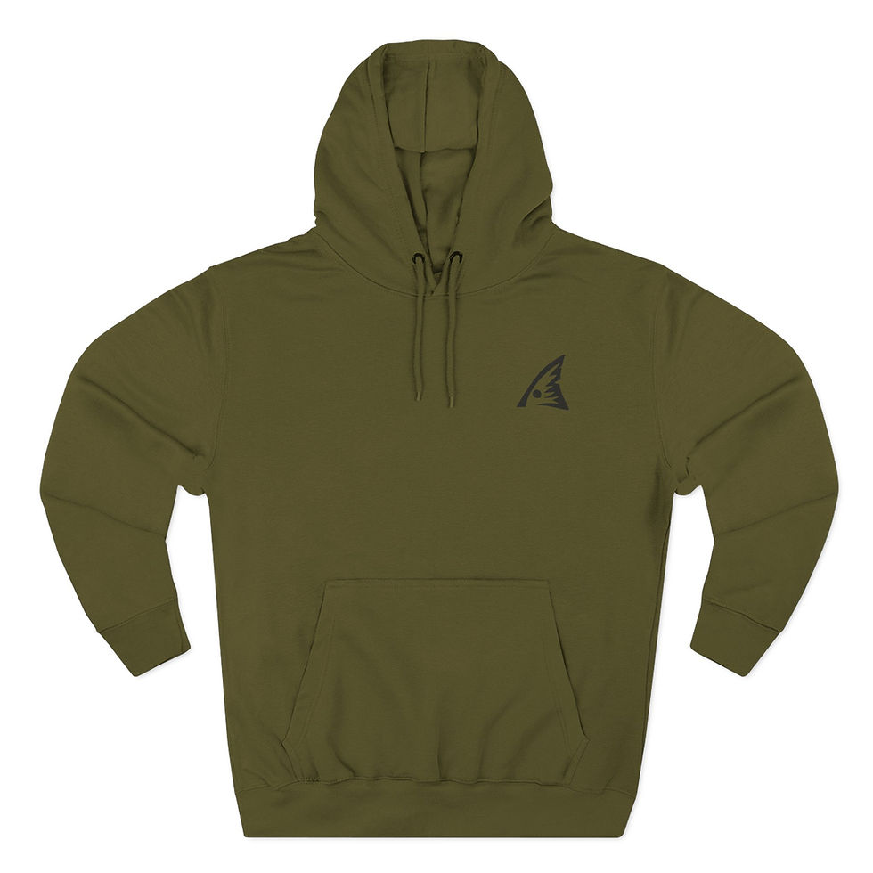 Thumbnail: Three-Panel Fleece Hoodie