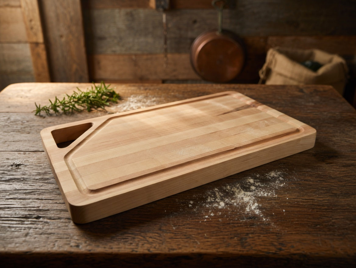 Rustic Maple Cutting Board with custom engrave