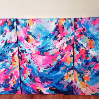 pink and blue triptych commission.jpeg