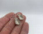 Thumbnail: Silver Roly Poly Earrings