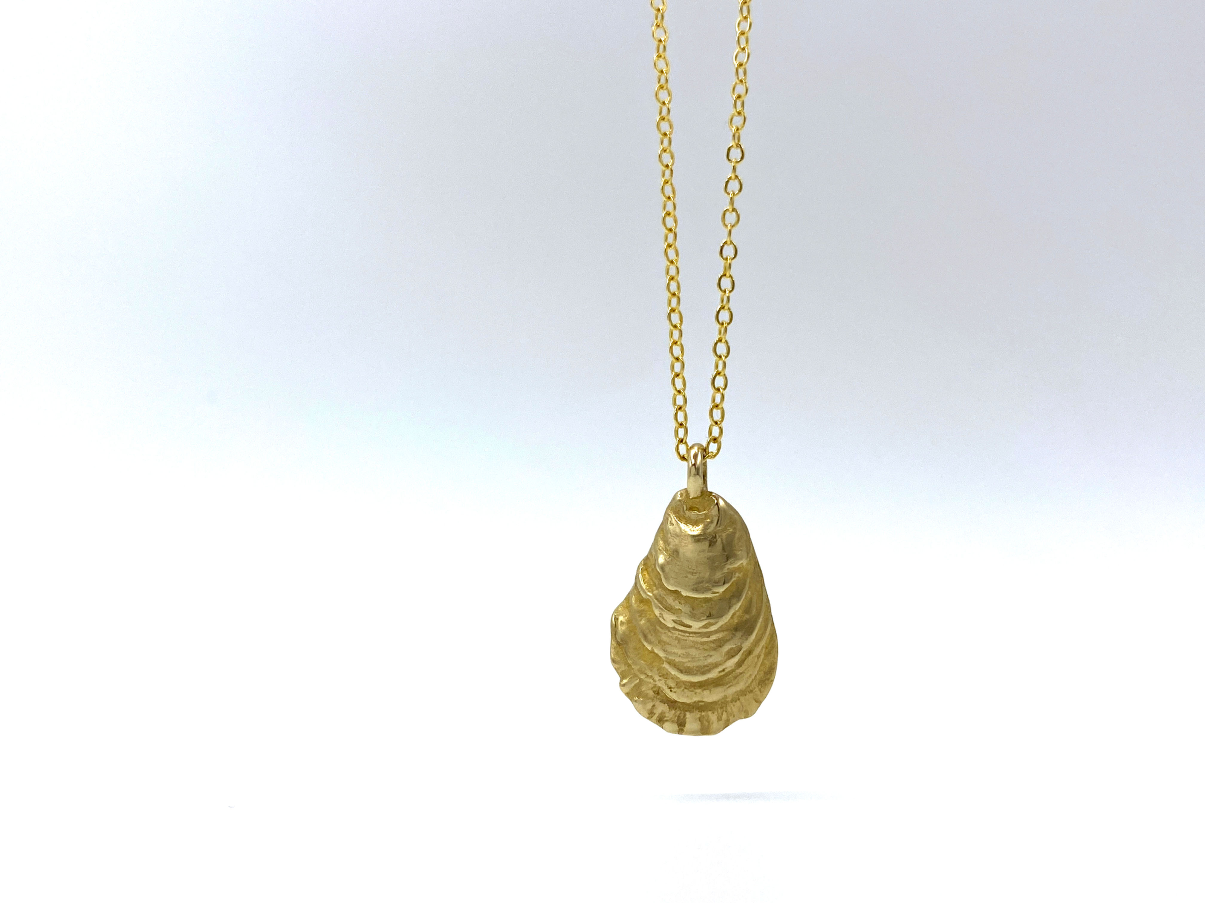 Bronze Oyster Shell Necklace