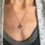Thumbnail: Tiny Silver Nut Necklace