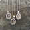 Thumbnail: Tiny Silver Nut Necklace