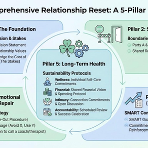 Infographic for relationship reset and repair agreement