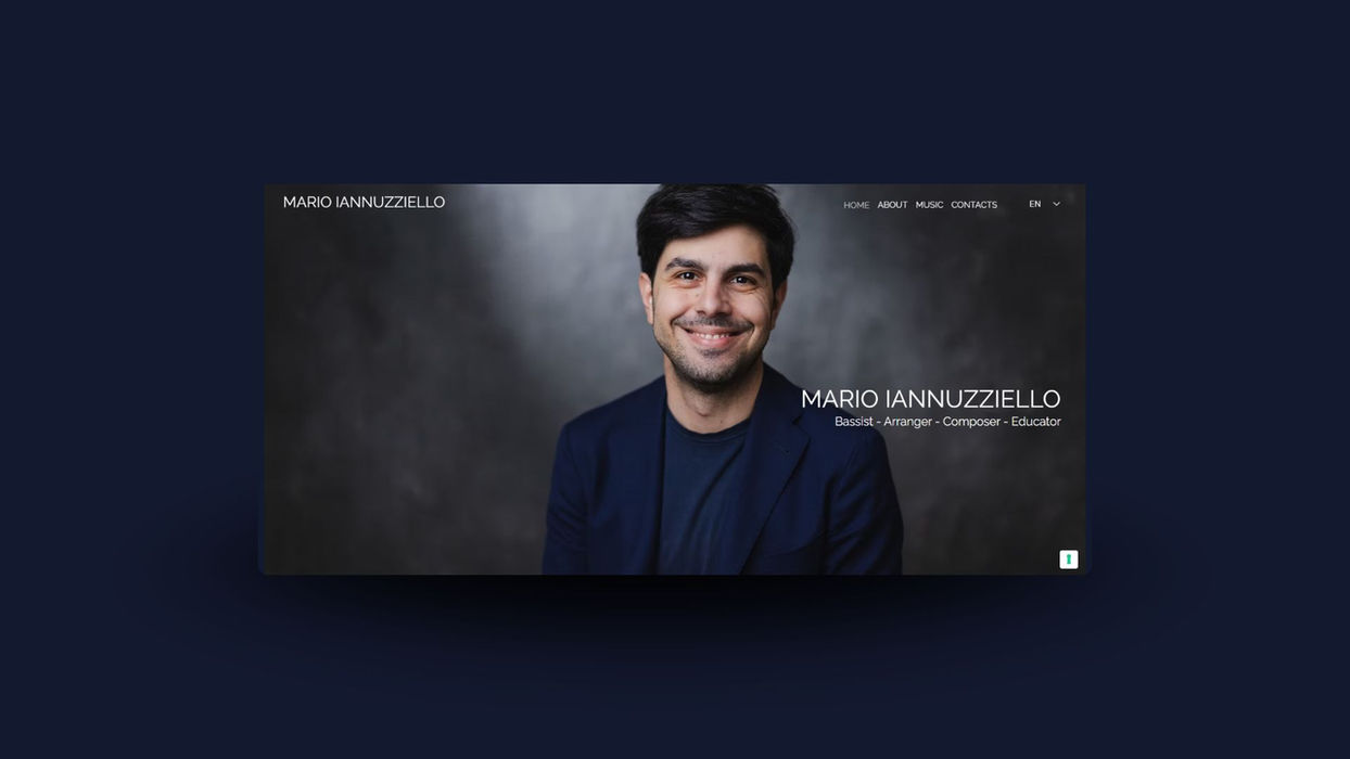 Guido Turano Web Designer - Progetto realizzato - Mario Iannuzziello