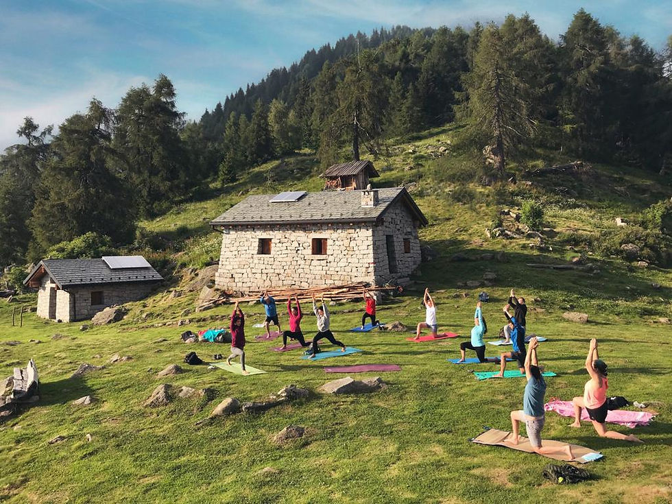 Yoga nella natura