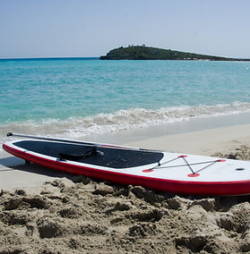 Paddleboard On Beach