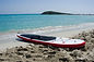 Paddleboard on Shore