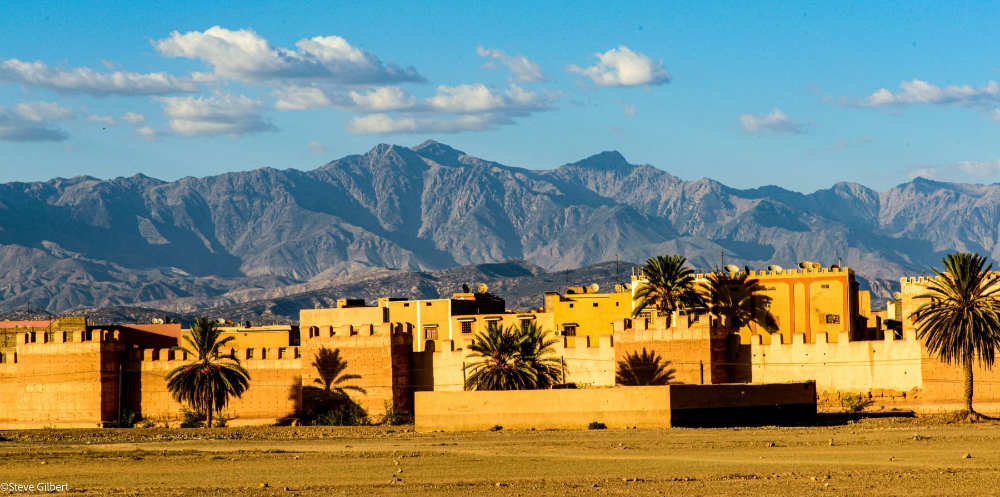 beatifull earthly looking town near tafraout morocco