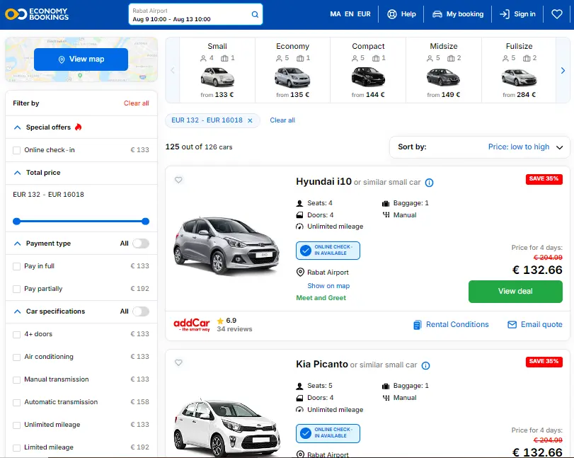 economybookings guide