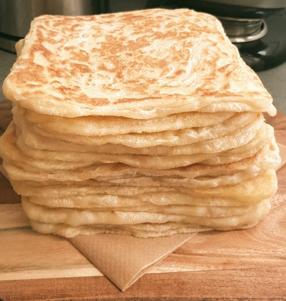 how to make msemen for Moroccan rfissa