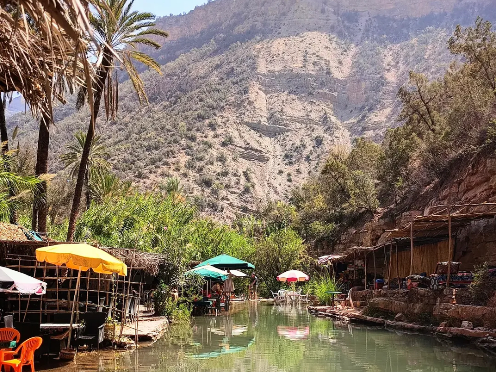 local restaurant in paradise valley near agadir morocco