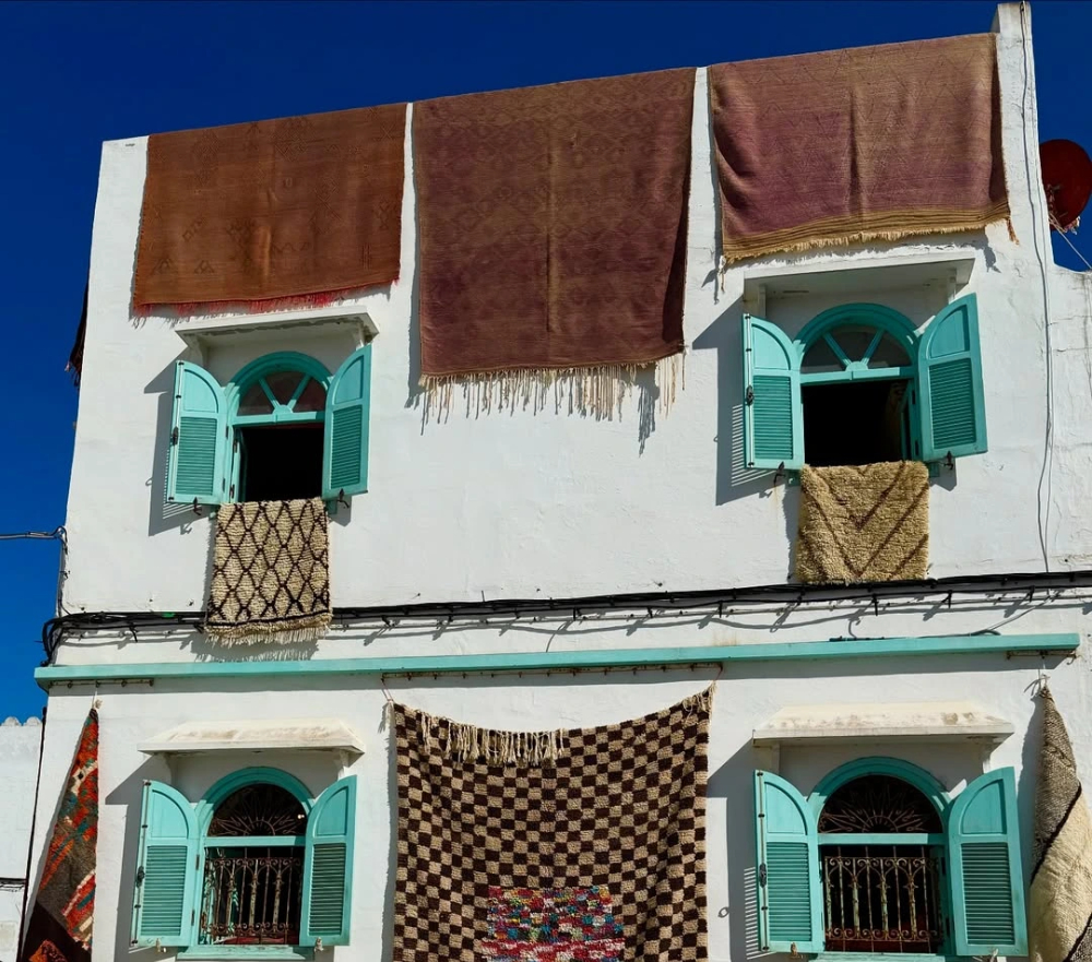 rug building in asilah morocco