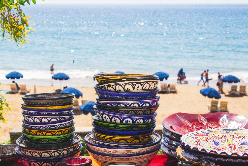 beach view from anchor taghazout morocco