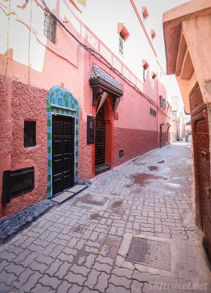 Medina alley in Marrakech