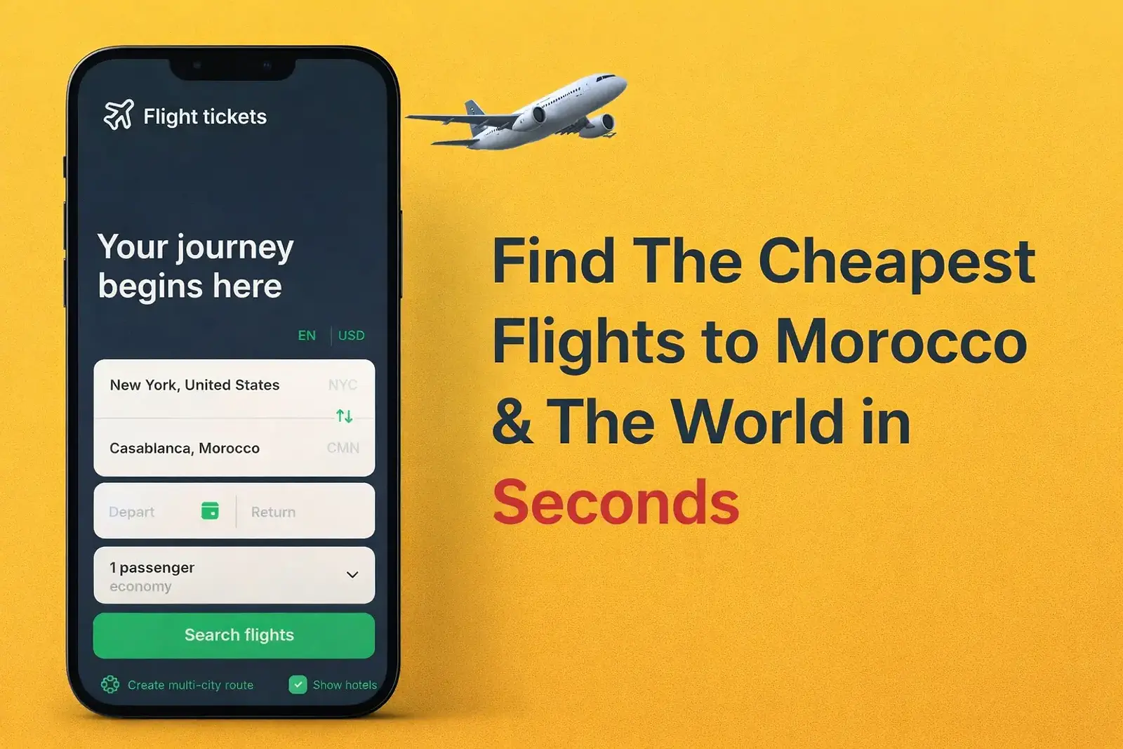 How to Find & Compare Cheapest Flights to Morocco in Seconds