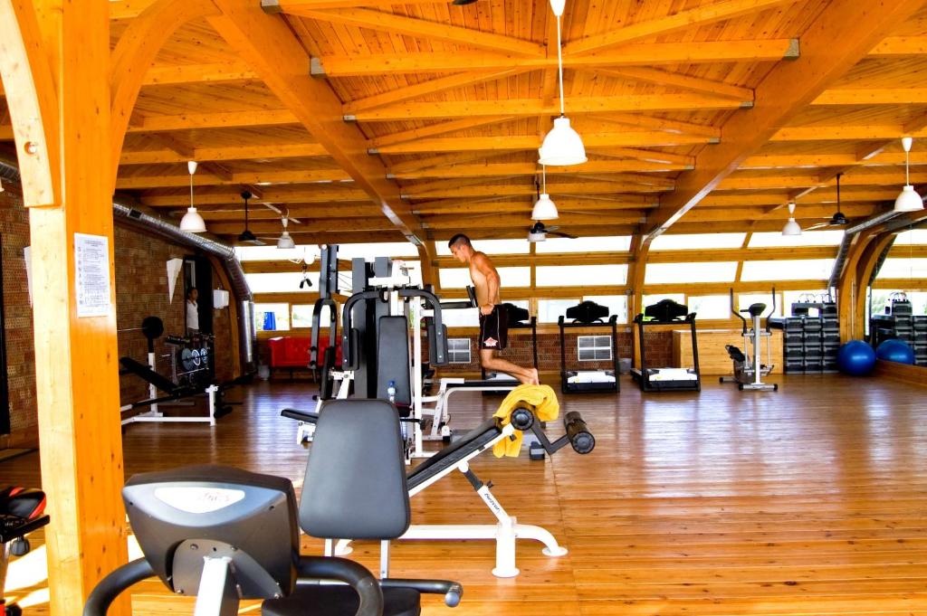 gym at carribean village agador