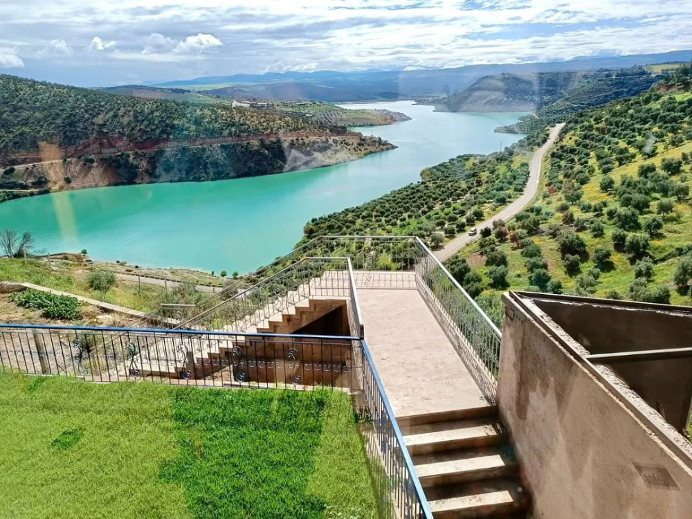 nature around the city of sefrou in morocco