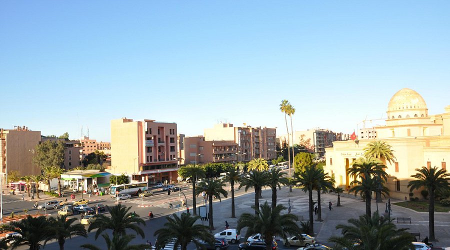Gueliz Marrakech street view