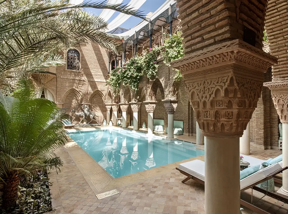 best riads in medina of marrakech: riad la sultana