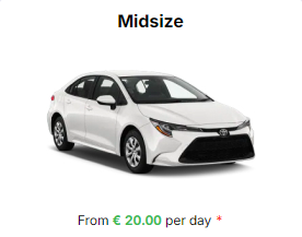 rent midsize cars in morocco online