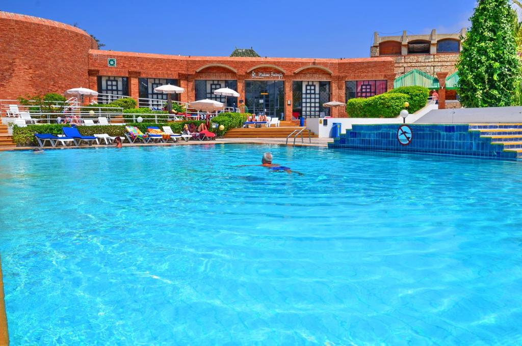 swimming pool at carribean village agador