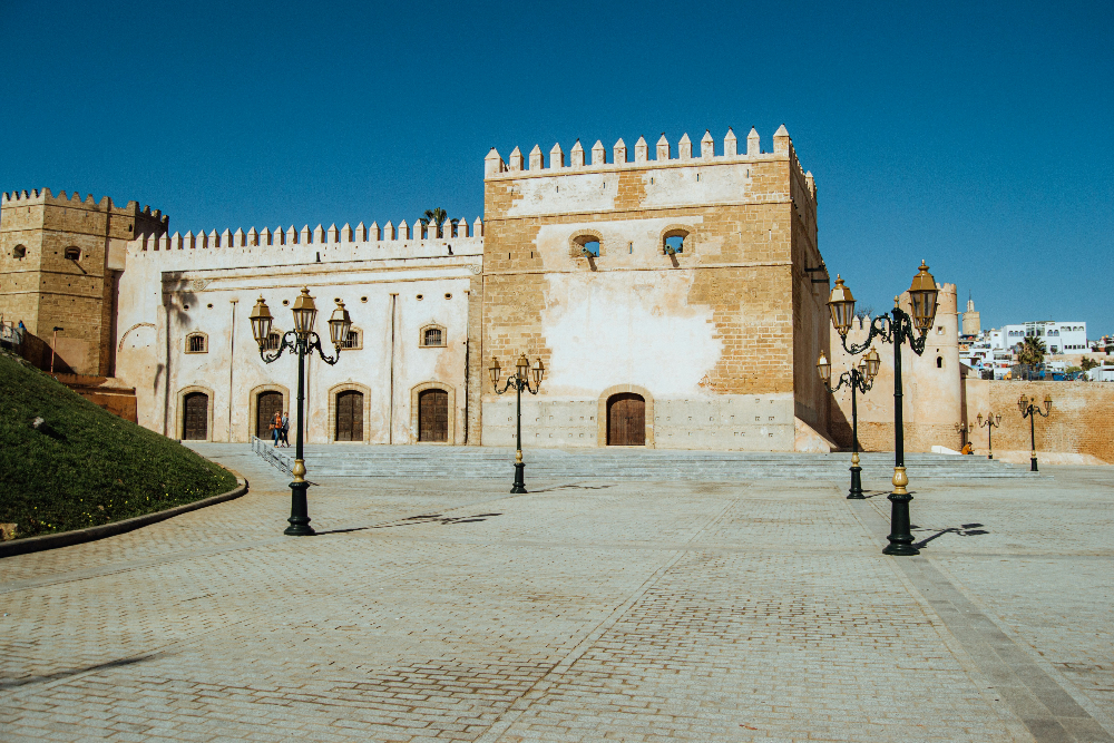 Kasbah udaya in rabat morocco