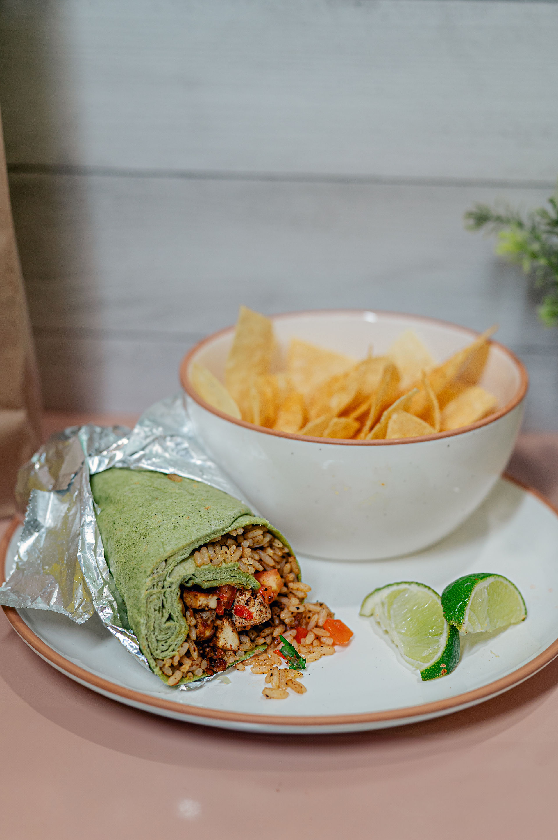 Burrito's from Barberitos. Food and Branding Photography Session with Barberitos by Tampa Food Photographer Nina Bashaw