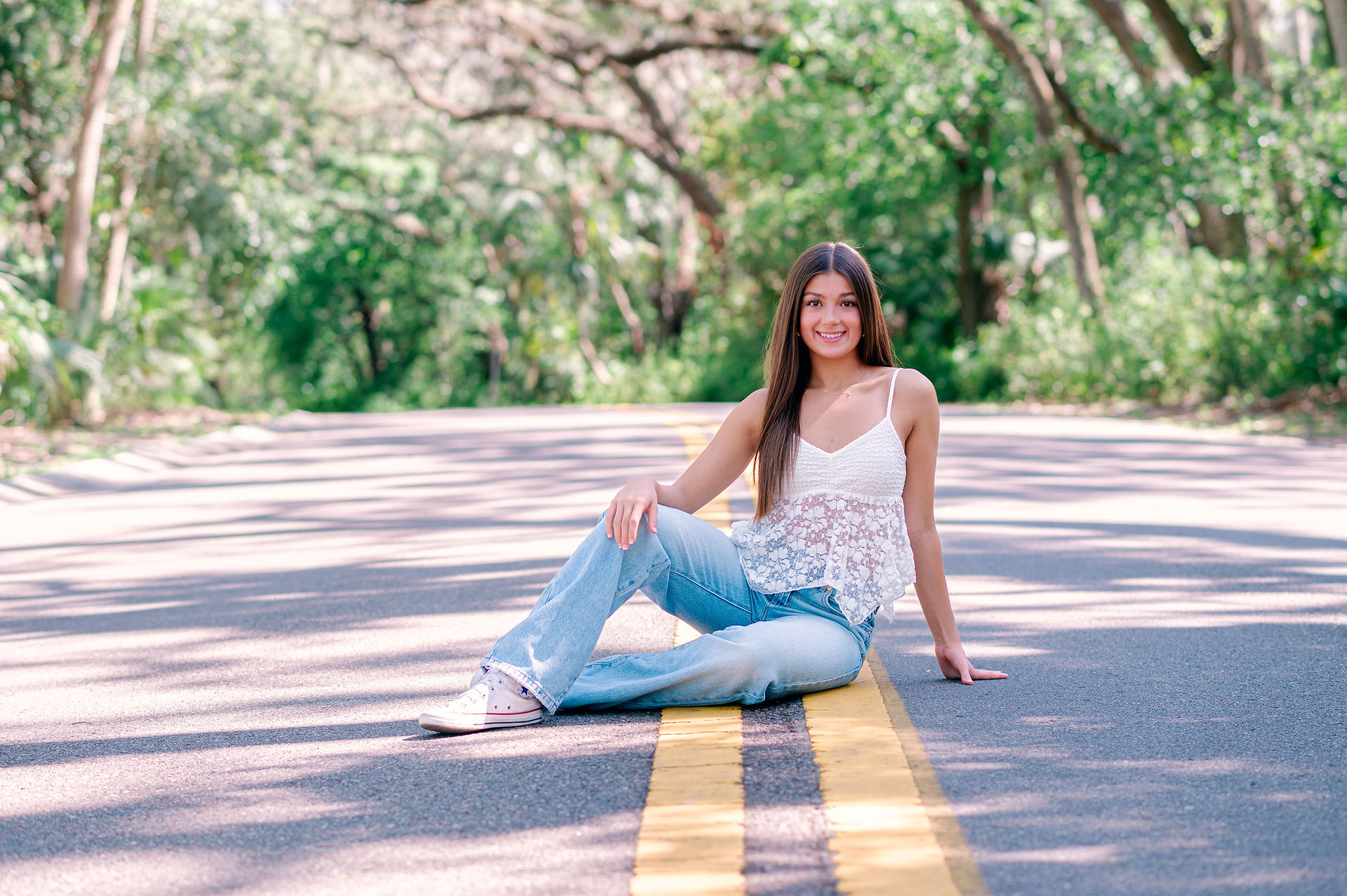 Ballet, Sunshine & Seminole Pride: Emery’s Senior Portraits at Philippe Park | Tampa Senior Portrait Photographer
