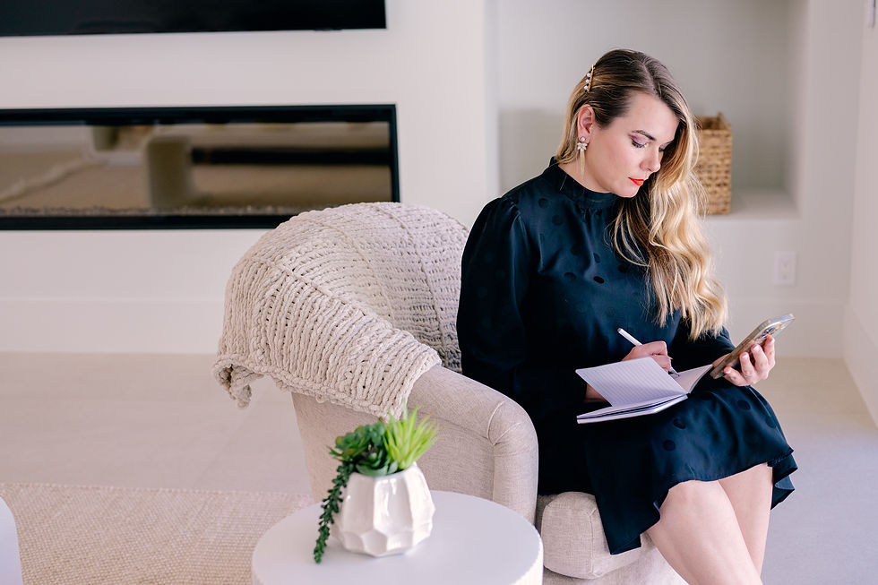 Tampa Realtor Irina Osuji natural light headshot by Nina Bashaw Photography