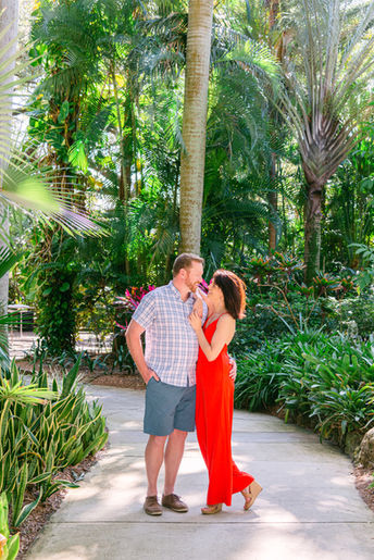 Engagement photos taken at the beach in St. Petersburg, FL by highly sought after fine art luxury engagement photographer Nina Bashaw.