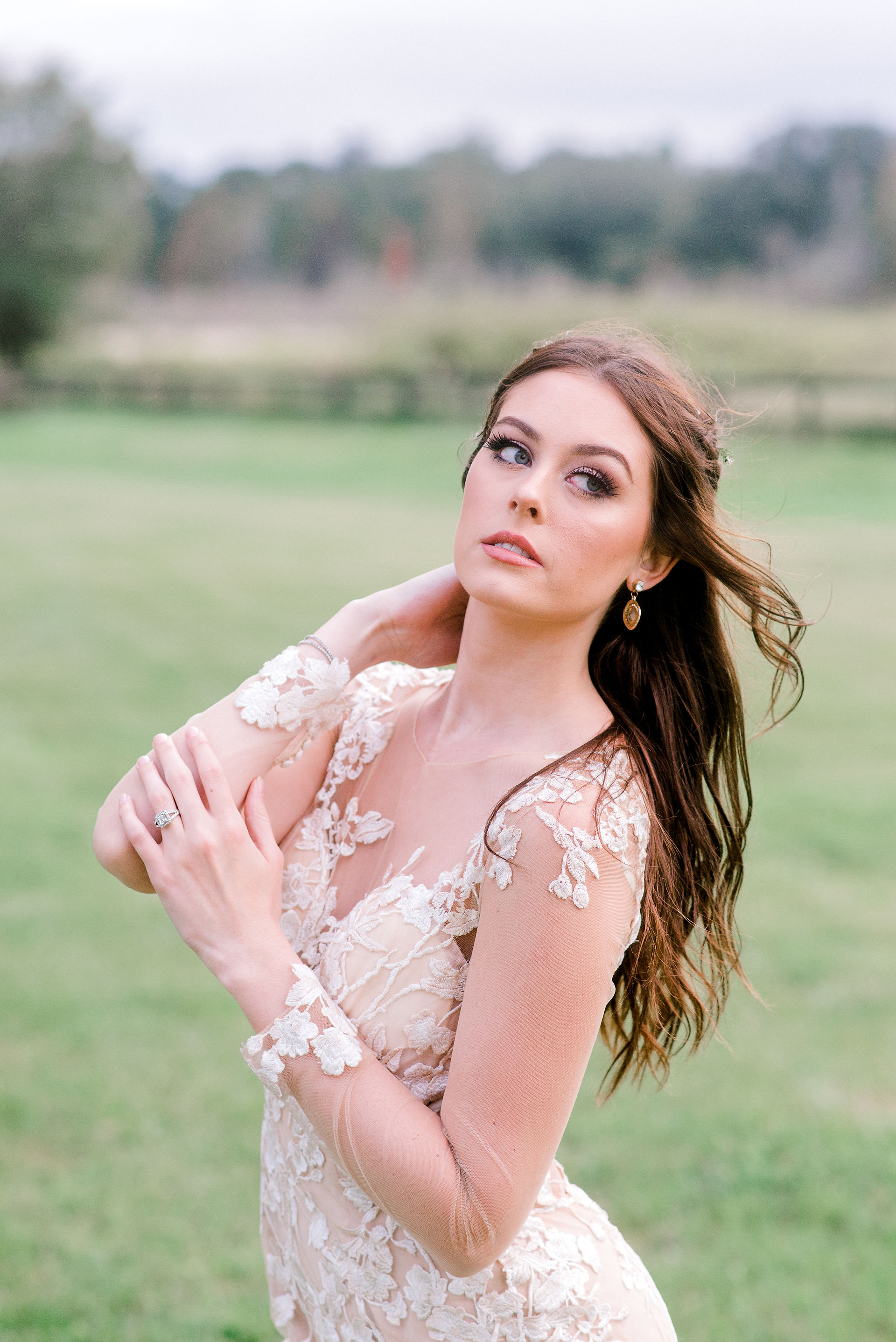 Why bridal portraits are important. Bridal Portraits at Covington Farms photographed by Tampa wedding photographer Nina Bashaw