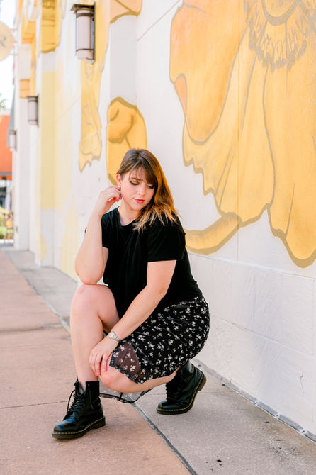 Tampa senior portrait photographer Nina Bashaw