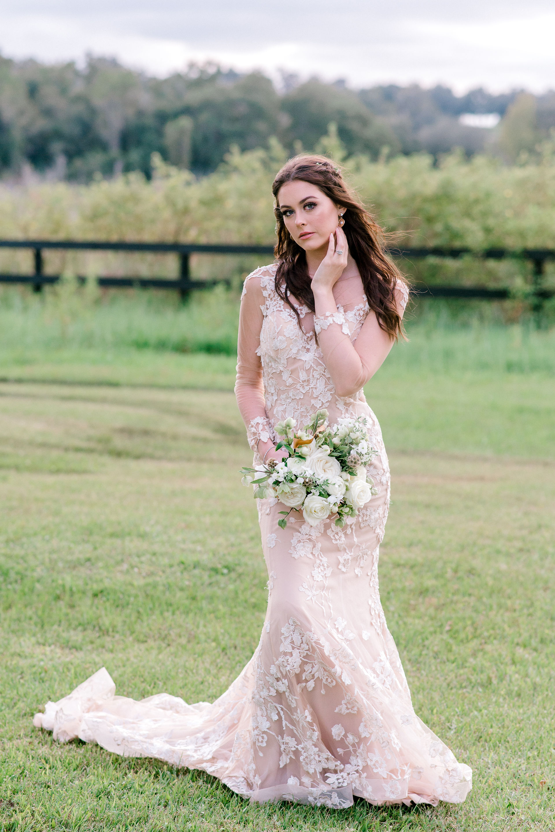 Why bridal portraits are important. Bridal Portraits at Covington Farms photographed by Tampa wedding photographer Nina Bashaw