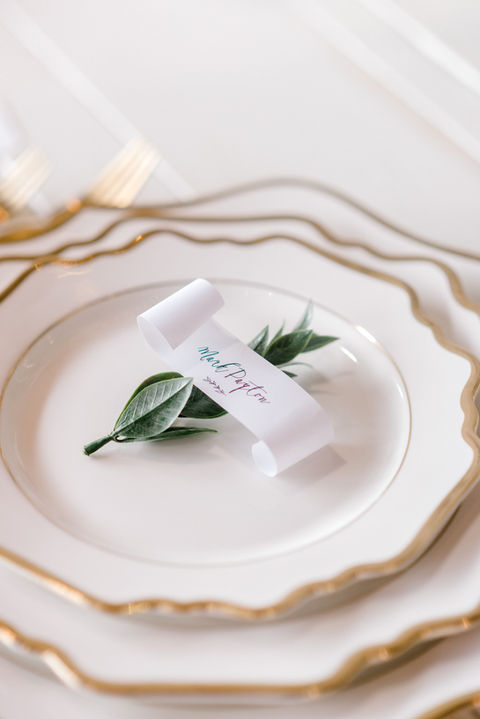 Wedding detail styling photo from Grand Hyatt Tampa Bay.