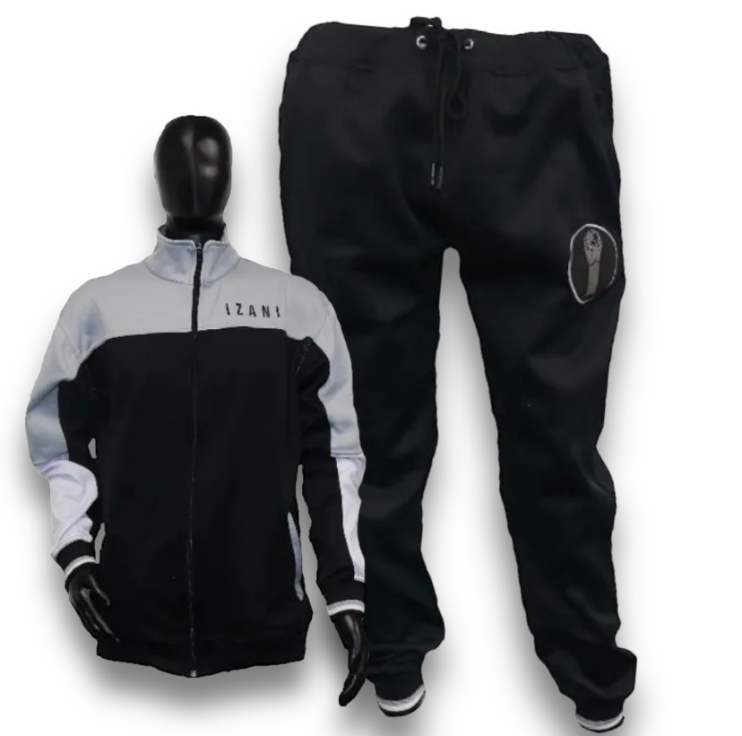 Sports Tracksuit(Grey/Blk)