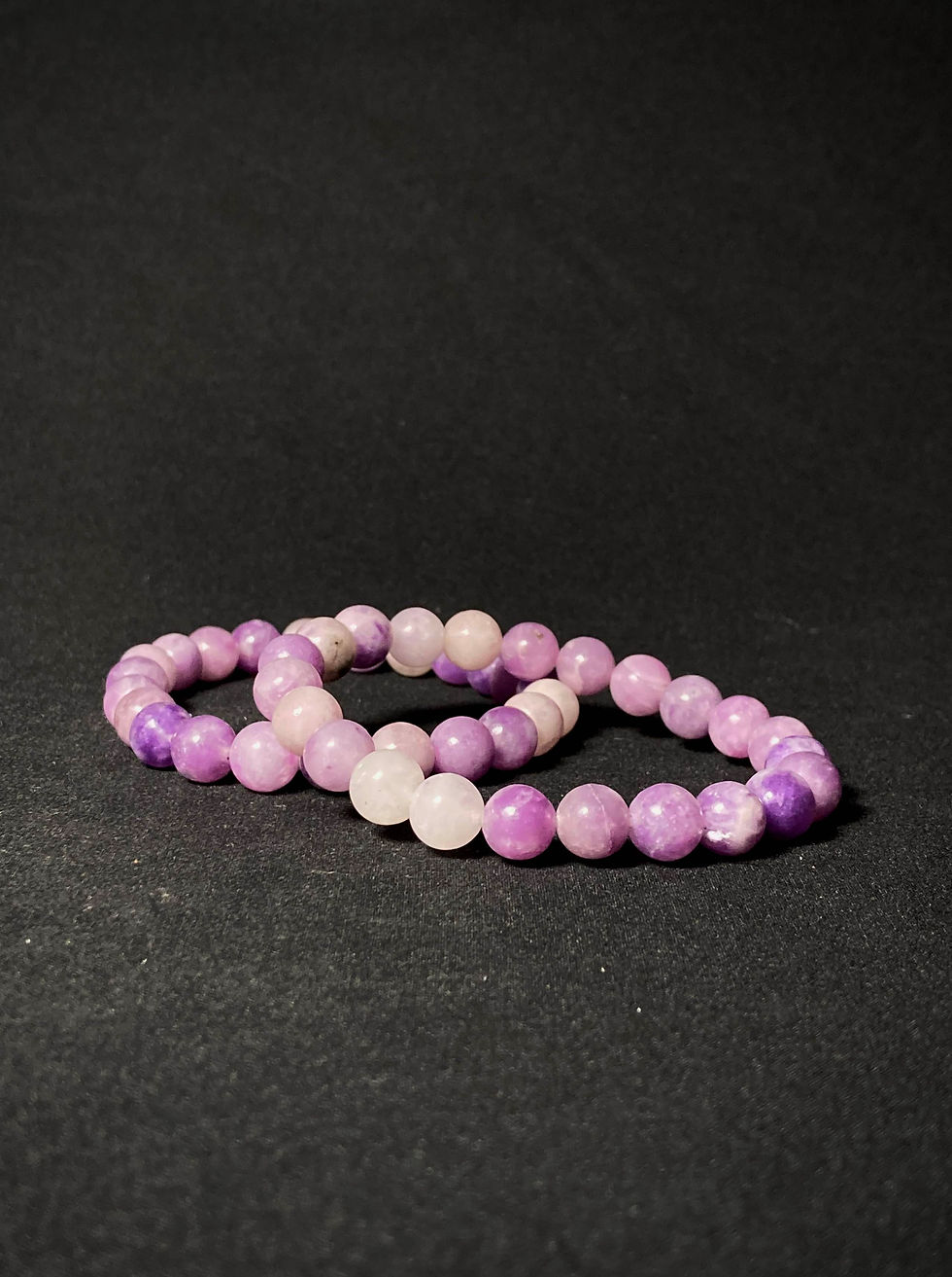 Lepidolite Bead Bracelet - 8 mm