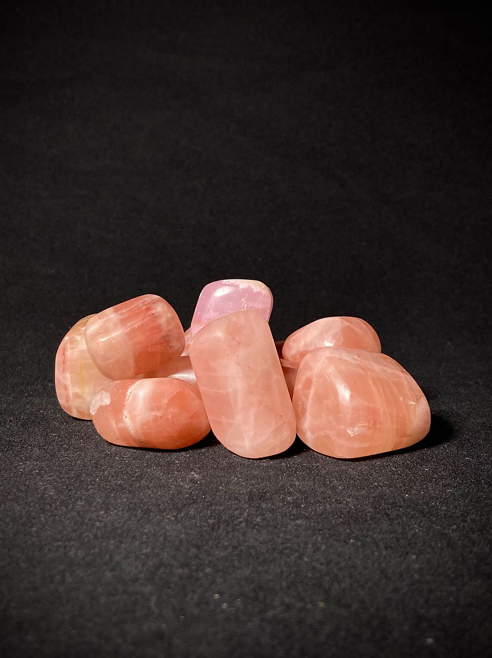 Rose Calcite Tumbles