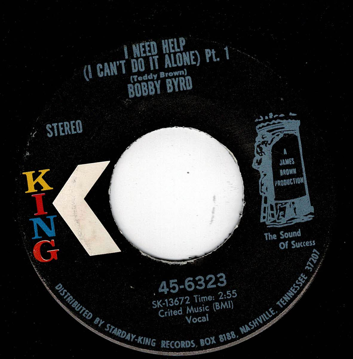 Bobby Byrd - I Need Help - King