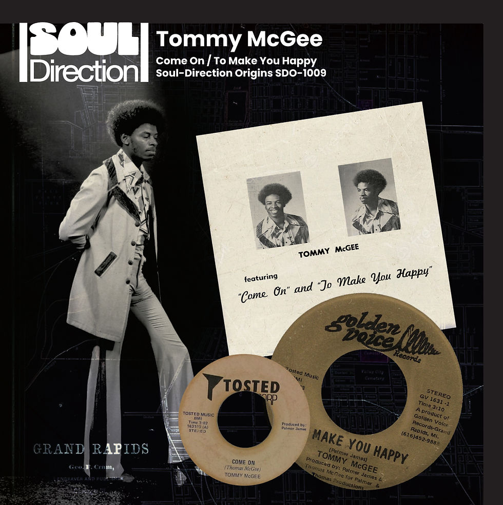 Thumbnail: Tommy McGee - Come On - Soul Direction Origins