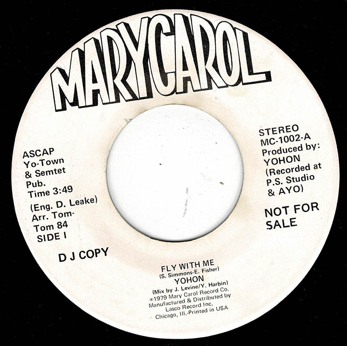 Yohon - Fly With Me - Marycarol