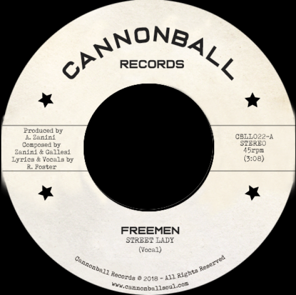 Freemen - Street Lady - Cannonball Records