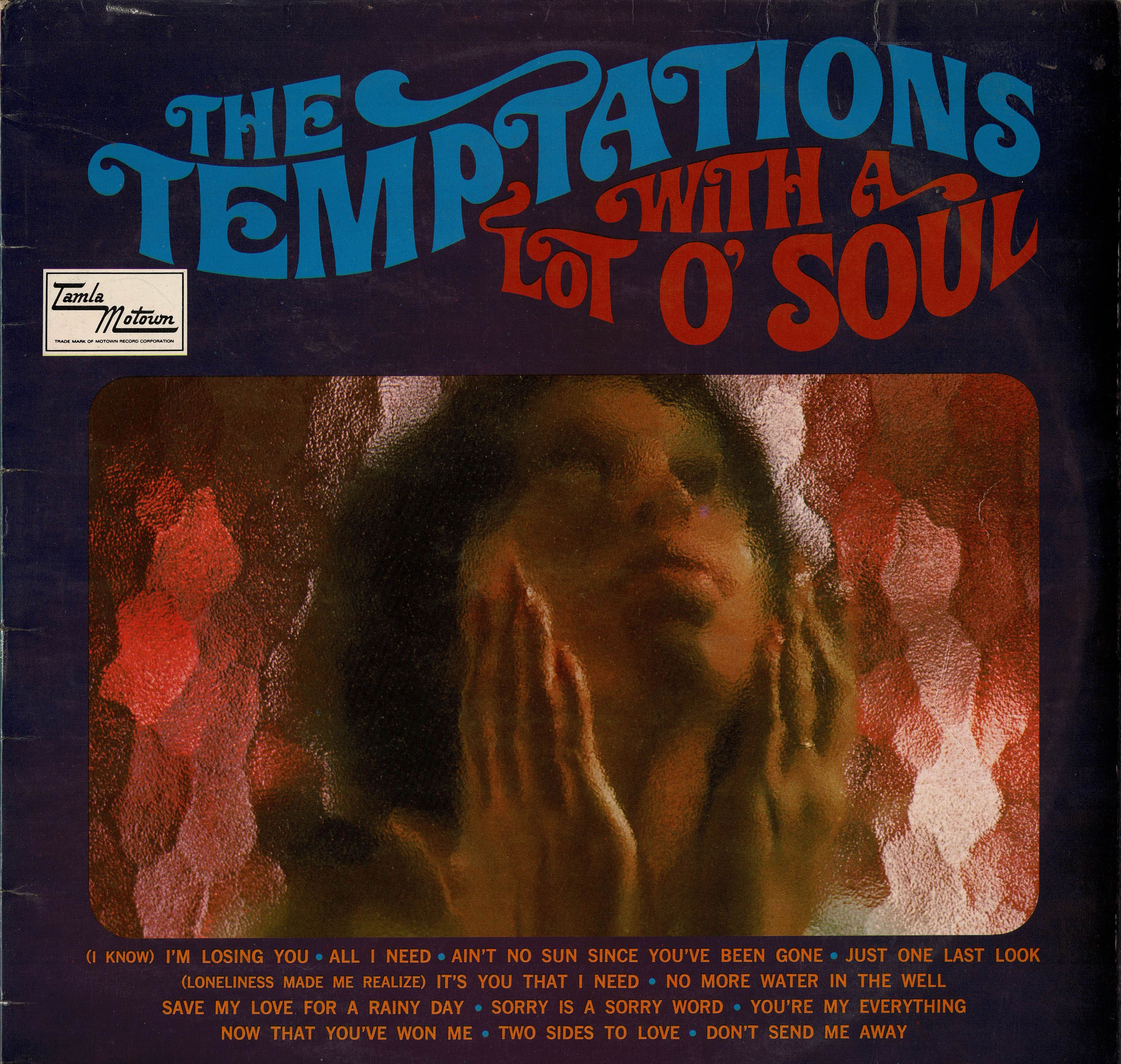 The Temptations - With A Lot Of Soul - Tamla Motown UKLP