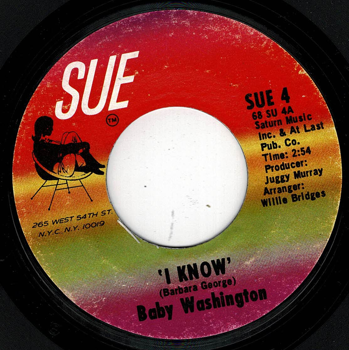 Baby Washington - I Know - Sue