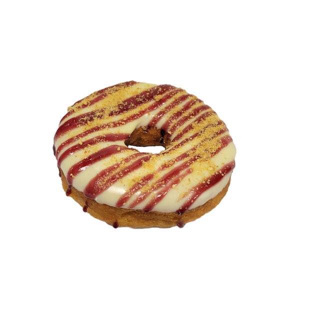 Cream Cheese Icing with Raspberry Drizzle