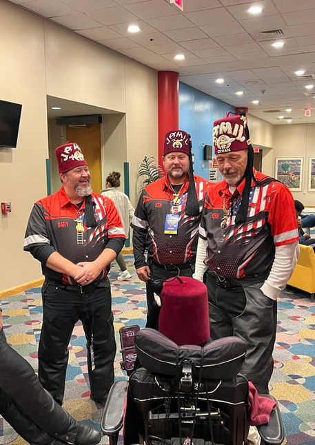 Jamil Motor Corps with David Able Supporting the 2023 Shrine Bowl of the Carolinas