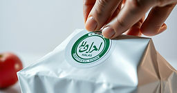 Cooking oil bottles being filled in automated OEM manufacturing process