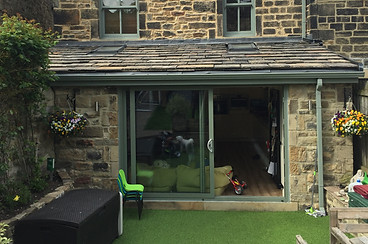 Exterior View of Extension